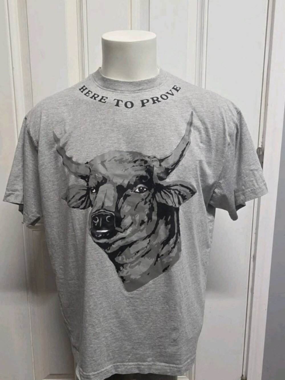 Zach Bryan Here To Prove Tour Shirt 2023 - Mens Official Concert T-Shirt  Large